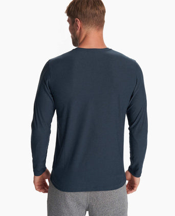 Strato Tech Tee Long Sleeve - Navy Heather