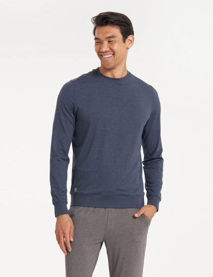 Vuori Ponto Performance Crew - Azure Heatherimages1- The Sports Edit