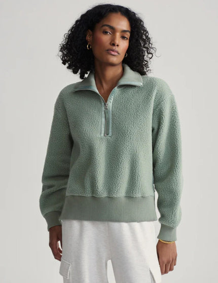 Varley Roselle Half-Zip Fleece - Lily Padimage1- The Sports Edit