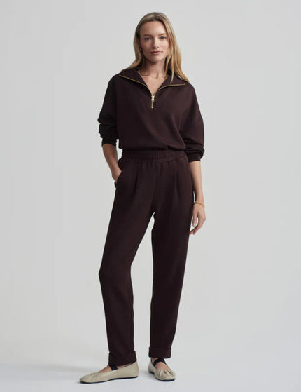 Varley The Rolled Cuff Pant 25" - Coffee Beanimages3- The Sports Edit