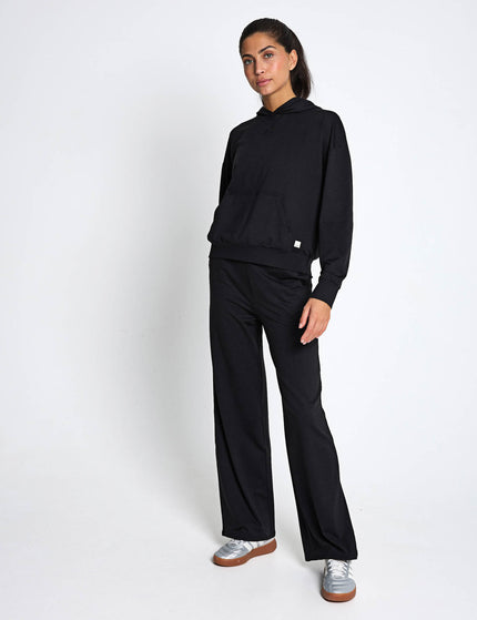 Vuori Halo Essential Wideleg - Black Heatherimages5- The Sports Edit