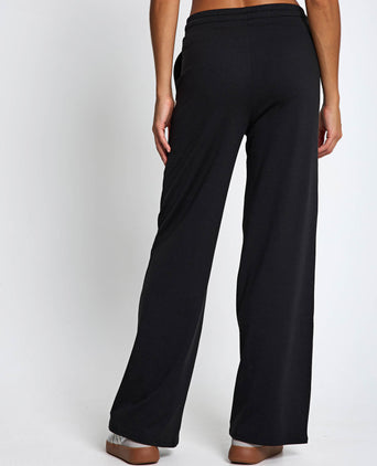 Halo Essential Wideleg - Black Heather