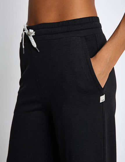 Vuori Halo Essential Wideleg - Black Heatherimages4- The Sports Edit