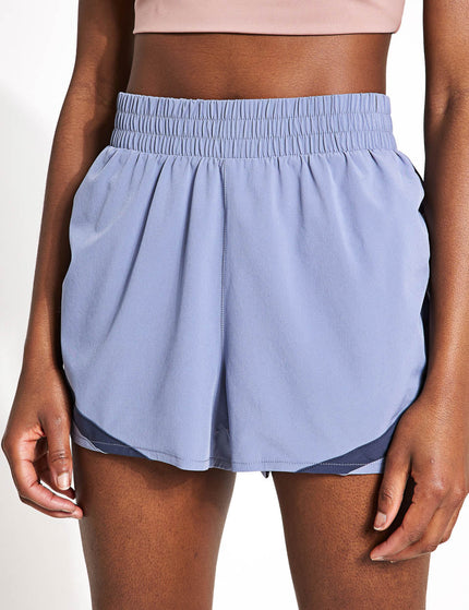 Varley Barkley Running Short 2.5" - Blue Stoneimage1- The Sports Edit