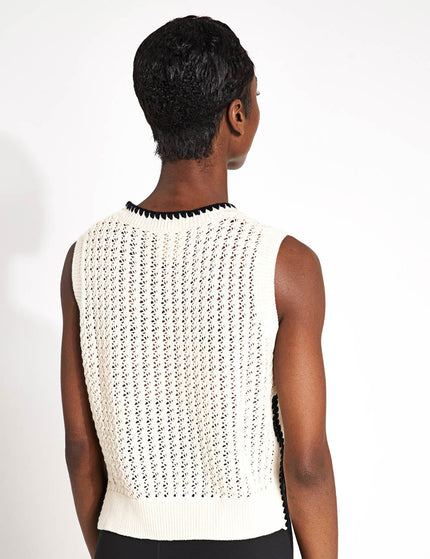 Varley Delaney Knit Vest - Birchimage2- The Sports Edit