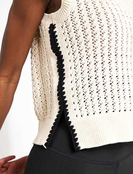 Varley Delaney Knit Vest - Birchimage3- The Sports Edit