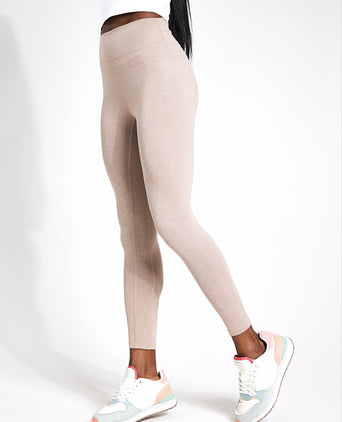 Always Warm Base Layer Legging - Taupe Marl