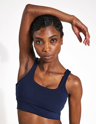 FreeSoft Cori Light Support Sports Bra - Sky Captain