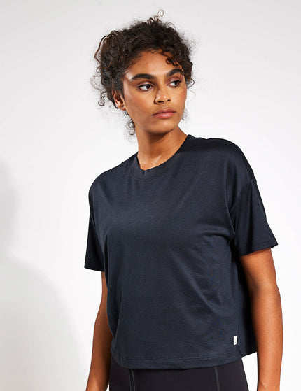 Vuori Energy Tee - Black Heatherimages1- The Sports Edit