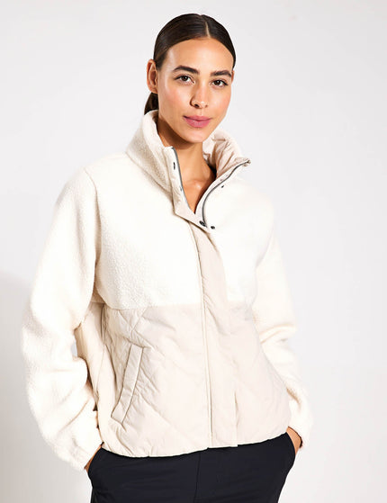 Vuori Highlands Sherpa Jacket - Naturalimage1- The Sports Edit