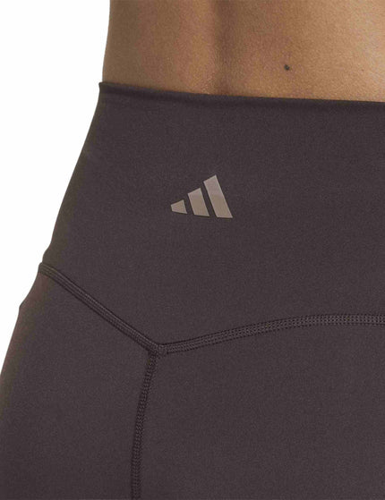 adidas 3 Stripes Studio All Me Booty Short Leggings - Aurora Coffeeimages4- The Sports Edit