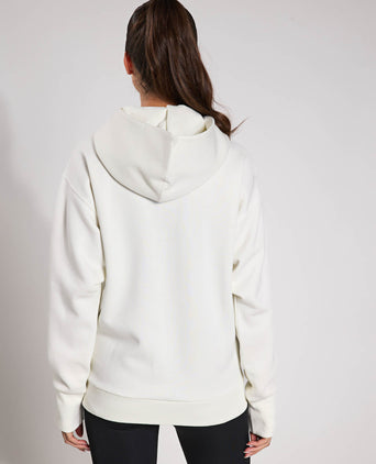 ALL SZN Fleece Full-Zip Hoodie - Off White