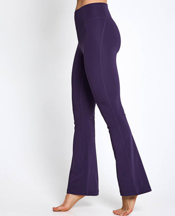 All Me Essentials Flare Leggings - Aurora Plum