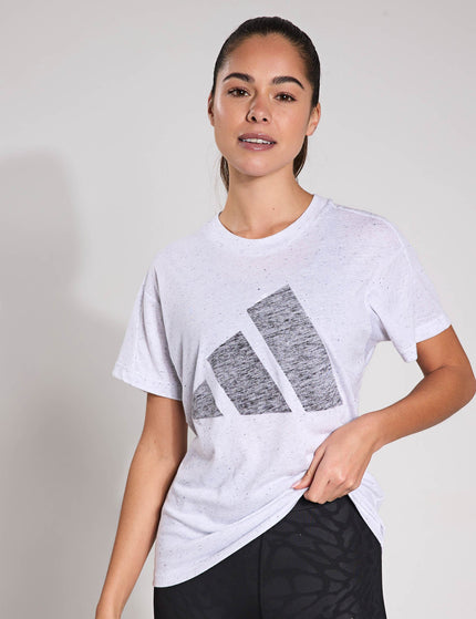 adidas Essentials Winners T-Shirt - White/Blackimage4- The Sports Edit