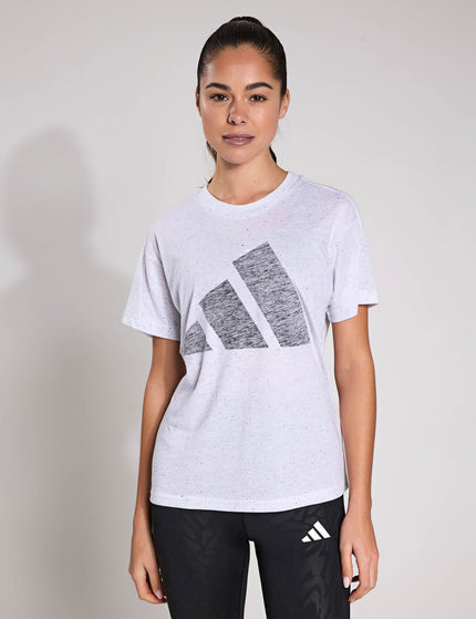adidas Essentials Winners T-Shirt - White/Blackimage1- The Sports Edit