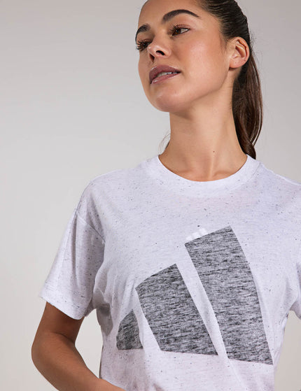 adidas Essentials Winners T-Shirt - White/Blackimage3- The Sports Edit