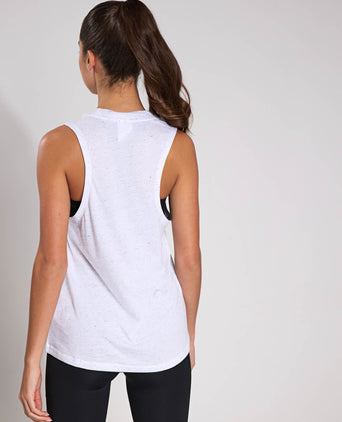 Essentials Winners Tank Top - White/Black