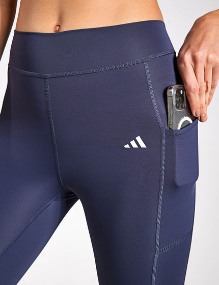 adidas Optime 7/8 Leggings - Shadow Navyimage3- The Sports Edit