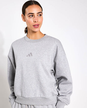 ALL SZN Fleece Loose Sweatshirt - Medium Grey Heather