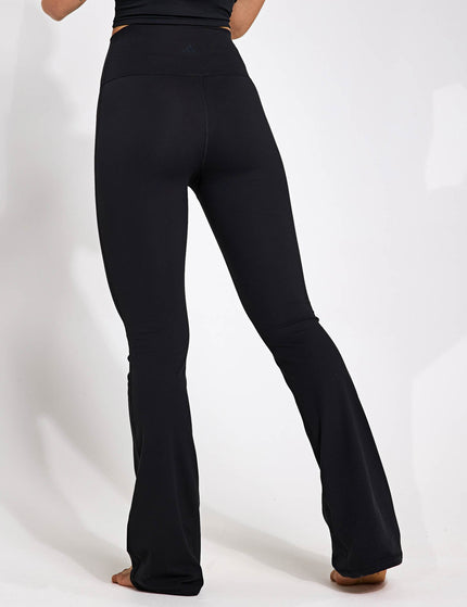 adidas Yoga Studio Flared Leggings - Blackimage2- The Sports Edit