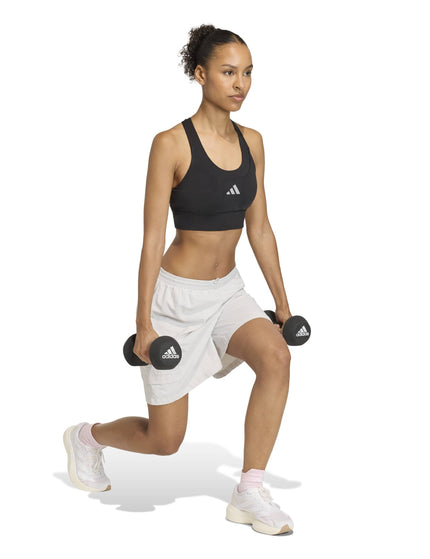 adidas adi365 Running Pocket Medium Support Bra - Blackimages4- The Sports Edit