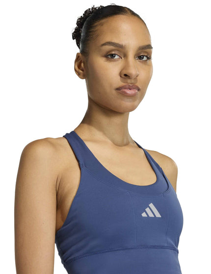 adidas adi365 Running Pocket Medium Support Bra - Tech Indigoimages3- The Sports Edit