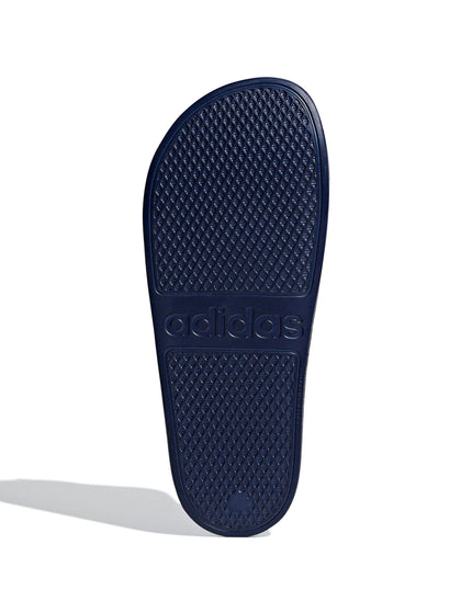 adidas Adilette Aqua Slides - Dark Blue/Cloud Whiteimages6- The Sports Edit