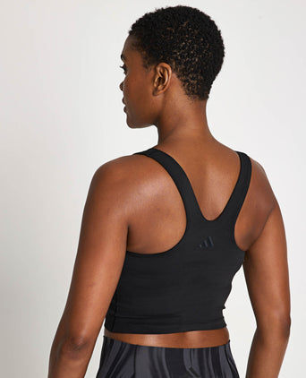 All Me Medium Support Bra Tank Top - Black