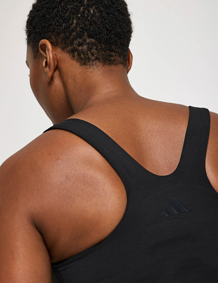 adidas All Me Medium Support Bra Tank Top - Blackimage3- The Sports Edit