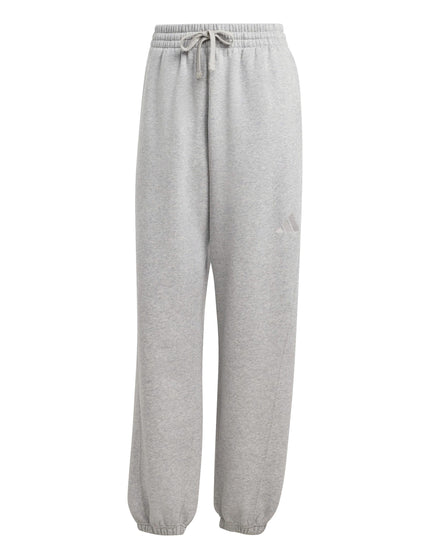 adidas ALL SZN Fleece Loose Joggers - Medium Grey Heatherimage6- The Sports Edit