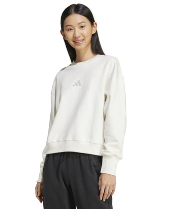 ALL SZN Fleece Loose Sweatshirt - Off White