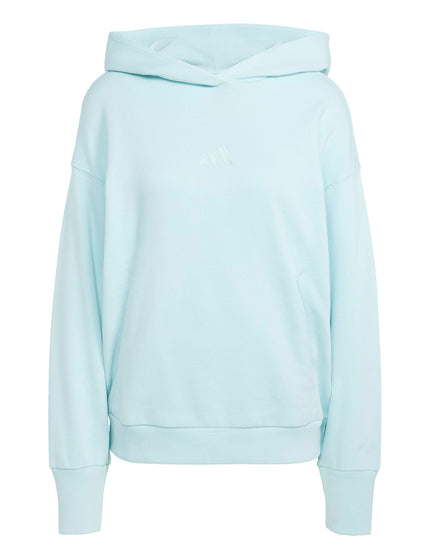 adidas ALL SZN French Terry Loose Hoodie - Halo Mintimage6- The Sports Edit