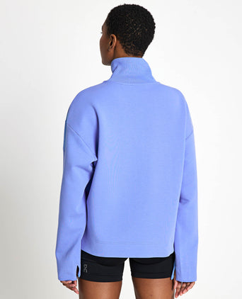 ALL SZN Soft Lux Quarter-Zip - Blue Fusion