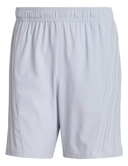 adidas Designed For Training 3-Stripes Shorts - Halo Silverimages6- The Sports Edit