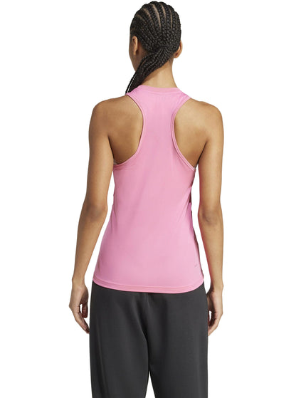 adidas Designed for Training Tank Top - Pink Fusionimage2- The Sports Edit