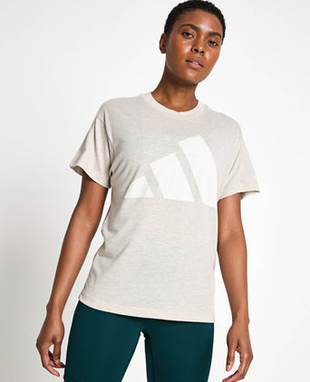 Essentials Winners T-Shirt - Wonder Alumina/White