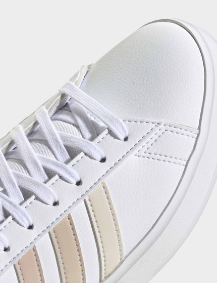 adidas Grand Court 2.0 Shoes - Cloud White/Wonder White/Wonder Beigeimage7- The Sports Edit