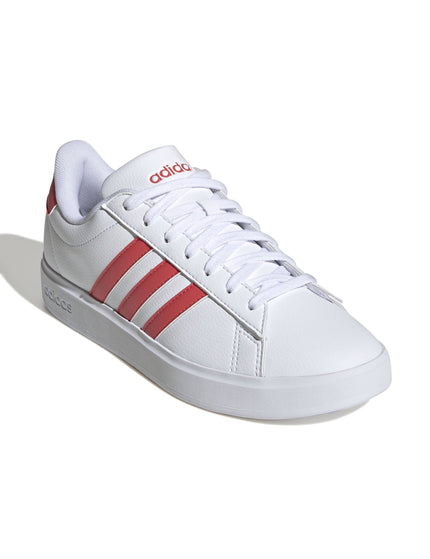 adidas Grand Court 2.0 Shoes - Cloud White/Semi Lucid Redimage2- The Sports Edit