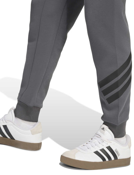 adidas Future Icons 3-Stripes Tracksuit Bottoms - Greyimages3- The Sports Edit