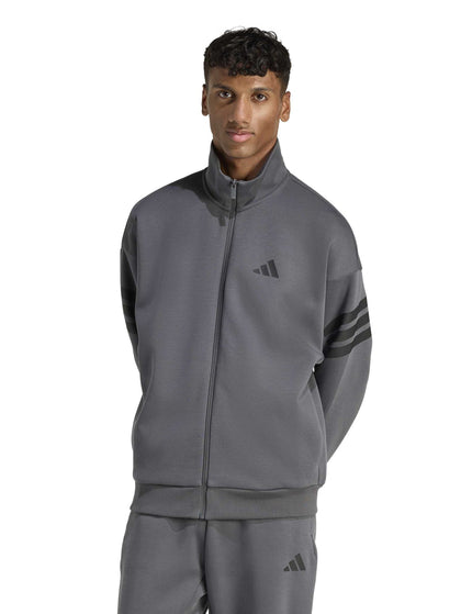 adidas 3-Stripes Woven Track Jacket - Greyimages1- The Sports Edit