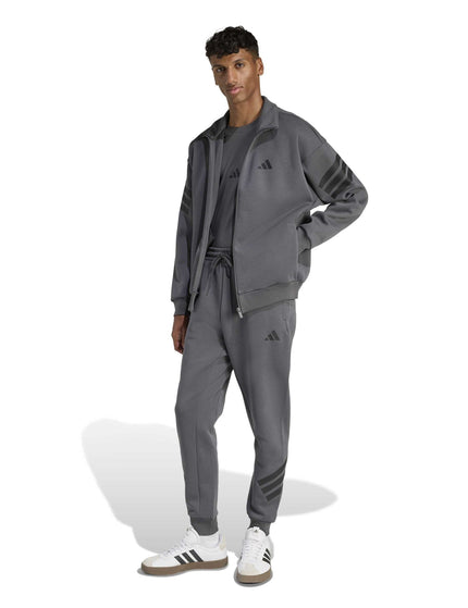 adidas 3-Stripes Woven Track Jacket - Greyimages5- The Sports Edit