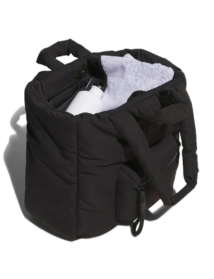 adidas Must Haves Puffy Tote Bag - Blackimage2- The Sports Edit