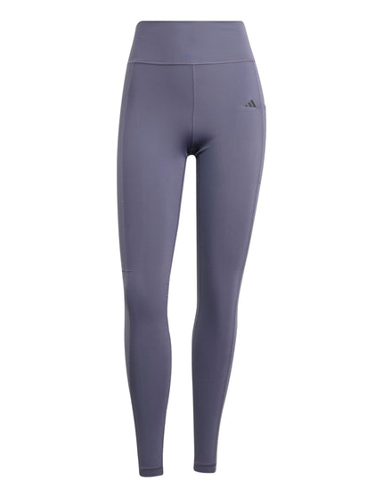 adidas Optime Full Length Leggings - Preloved Violetimage6- The Sports Edit