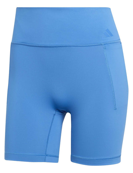 adidas Optime Workout Short Leggings - Ray Blueimages6- The Sports Edit