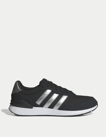 adidas Run 60S 4.0 Shoes - Core Black/Silver Metallic/Cloud Whiteimage1- The Sports Edit