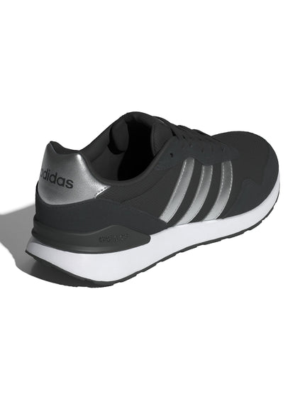 adidas Run 60S 4.0 Shoes - Core Black/Silver Metallic/Cloud Whiteimage3- The Sports Edit