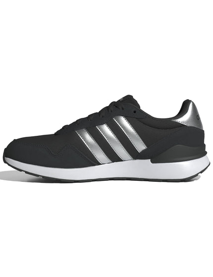 adidas Run 60S 4.0 Shoes - Core Black/Silver Metallic/Cloud Whiteimage4- The Sports Edit