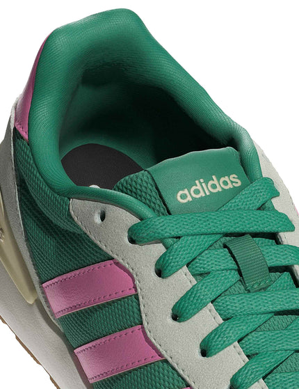 adidas Run 60S 4.0 Shoes - Semi Court Green/Bliss Pink/Warm Vanillaimage7- The Sports Edit