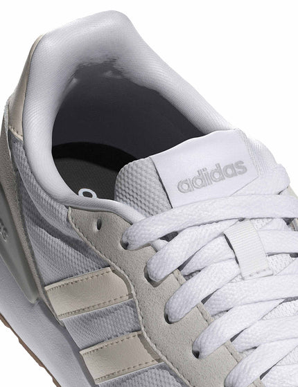 adidas Run 60S 4.0 Shoes - Cloud White/Chalk White/Grey Oneimage7- The Sports Edit