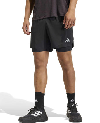Running Essentials 2in1 Shorts - Black